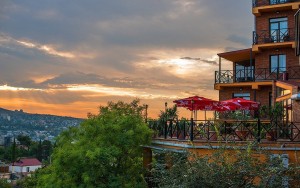 محوطه هتل محوطه هتل