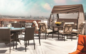 محوطه هتل محوطه هتل