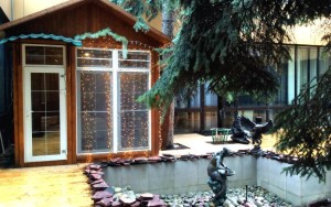 محوطه هتل محوطه هتل