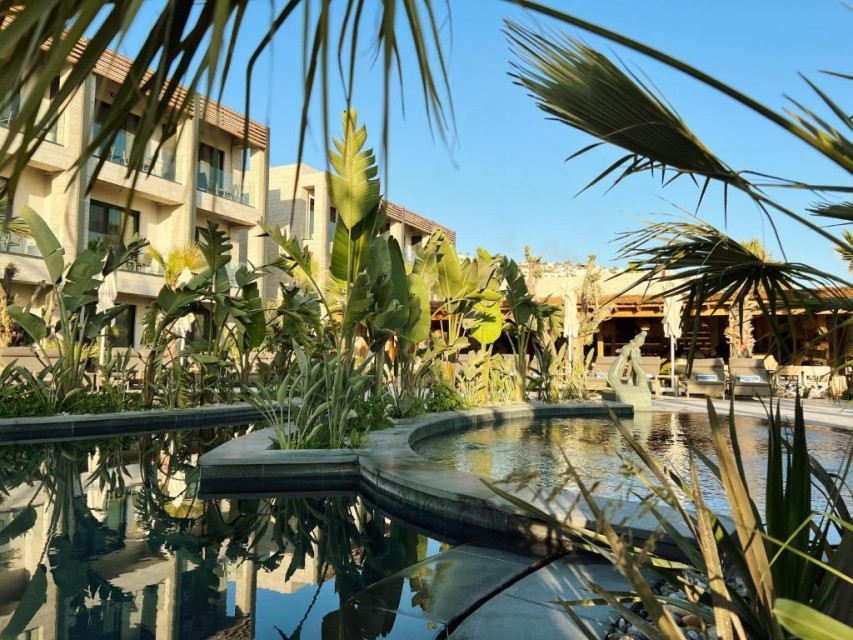 محوطه هتل محوطه هتل