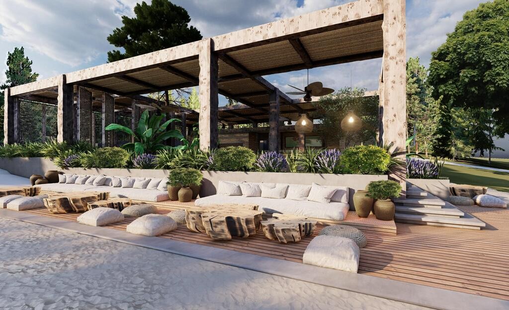 محوطه هتل محوطه هتل