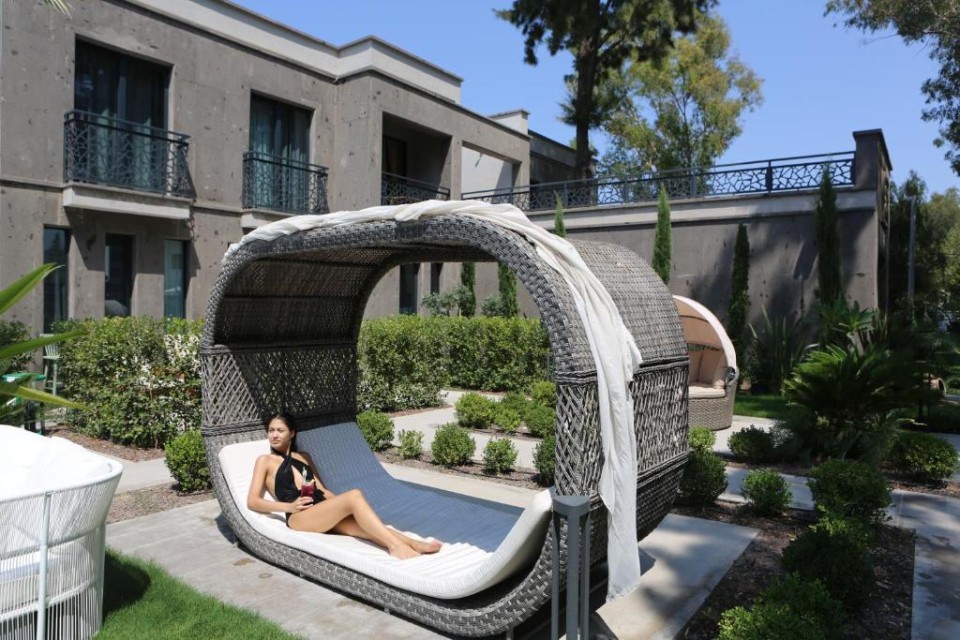 محوطه هتل محوطه هتل