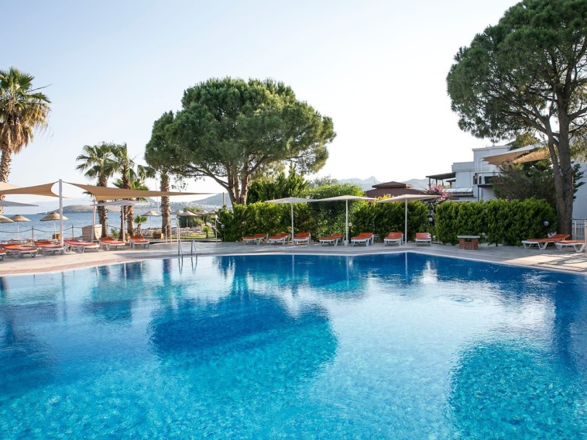 محوطه هتل محوطه هتل