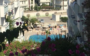 محوطه هتل محوطه هتل