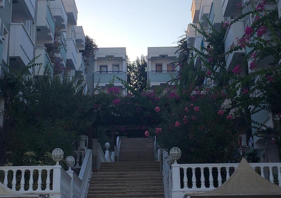 محوطه هتل محوطه هتل