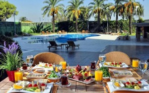 محوطه هتل محوطه هتل