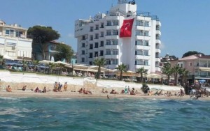 محوطه هتل محوطه هتل