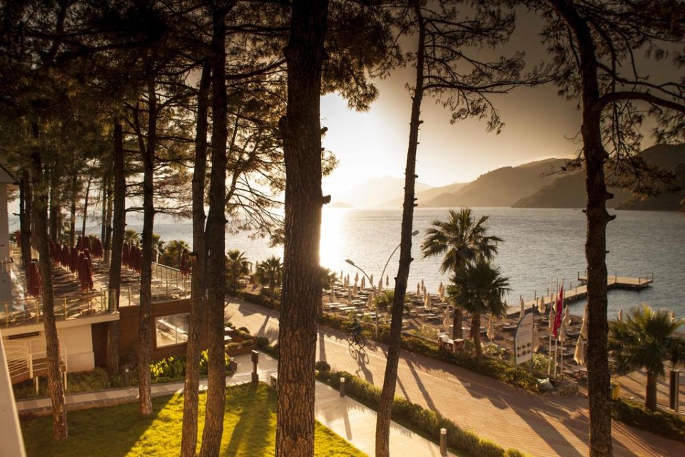 محوطه هتل محوطه هتل