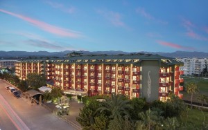 محوطه هتل محوطه هتل