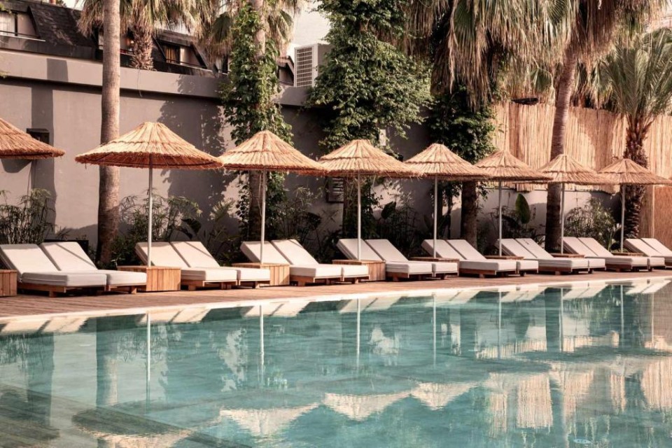 محوطه هتل محوطه هتل