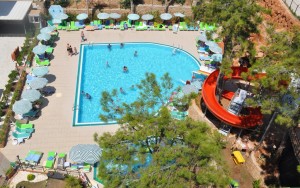 محوطه هتل محوطه هتل