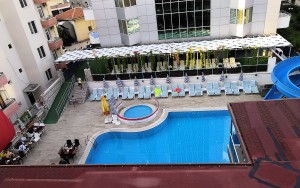 محوطه هتل محوطه هتل