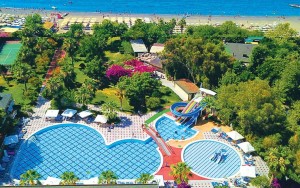 محوطه هتل محوطه هتل