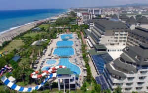 محوطه هتل محوطه هتل