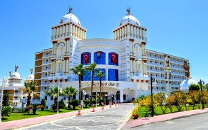 محوطه هتل محوطه هتل