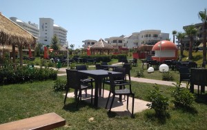 محوطه هتل محوطه هتل