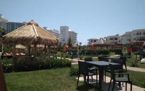 محوطه هتل محوطه هتل