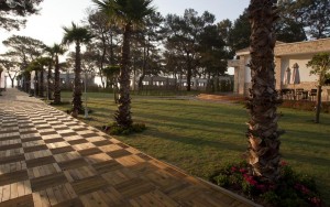 محوطه هتل محوطه هتل