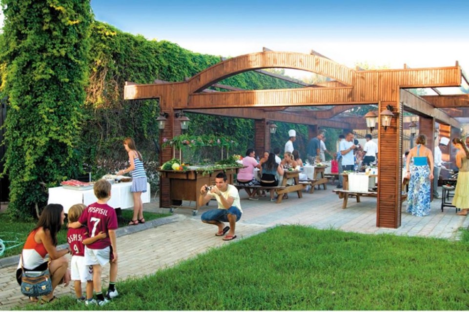 محوطه هتل محوطه هتل