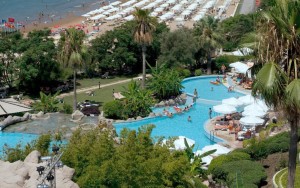 محوطه هتل محوطه هتل