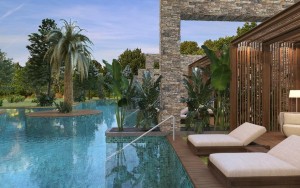 محوطه هتل محوطه هتل