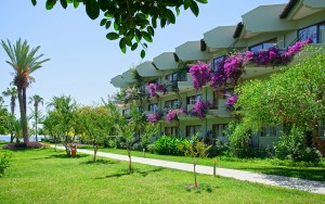 محوطه هتل محوطه هتل