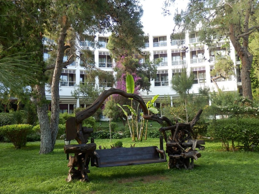 محوطه هتل محوطه هتل