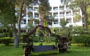 محوطه هتل محوطه هتل