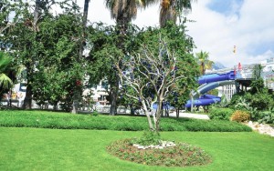 محوطه هتل محوطه هتل