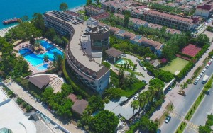 محوطه هتل محوطه هتل