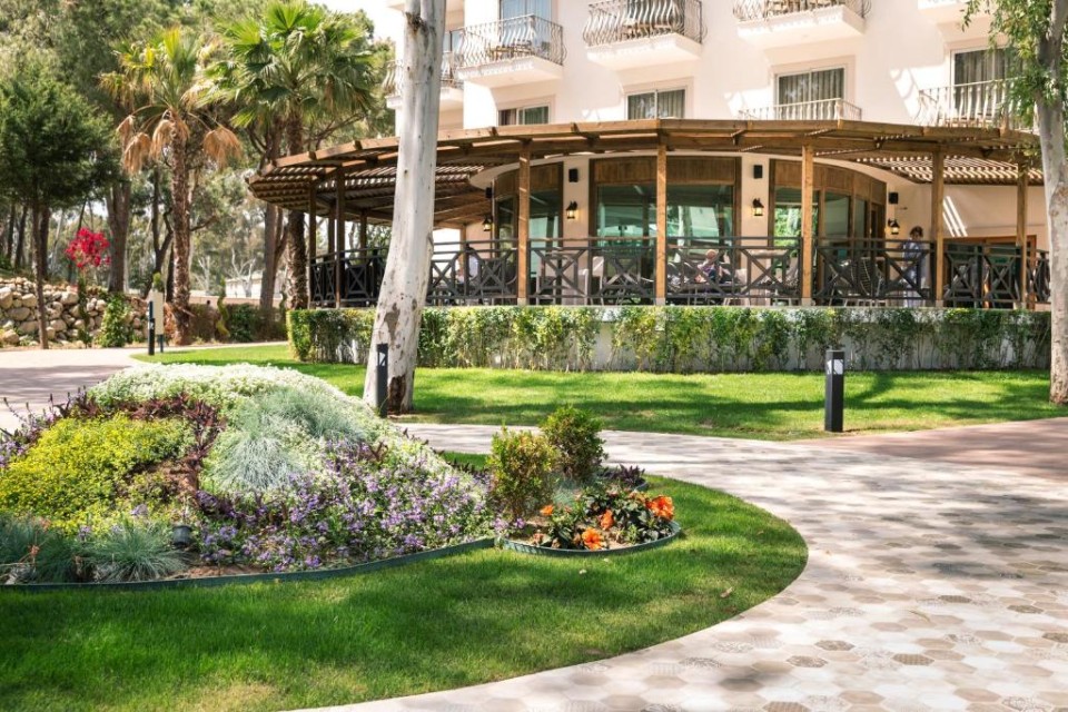 محوطه هتل محوطه هتل