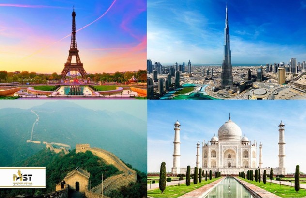 پربازدیدترین جاذبههای گردشگری دنیا پربازدیدترین جاذبههای گردشگری دنیا