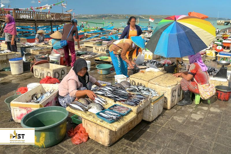 بازار ماهی کدونگانان بالی