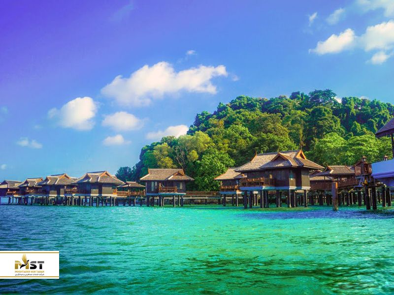 جزیره پانگکور در مالزی