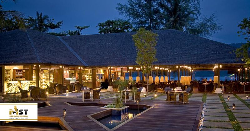 اقامتگاه Pankor Laut در امتداد تنگهی مالاکا