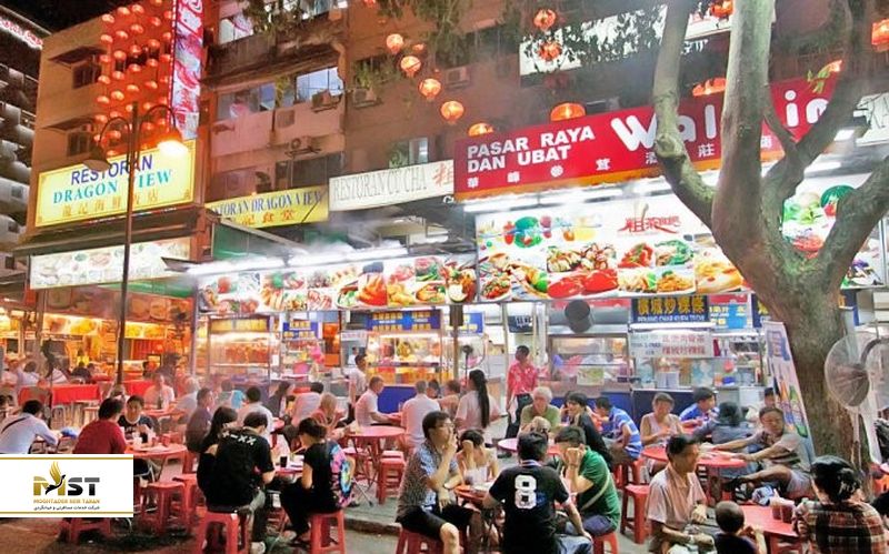 غذاهای خیابانی کوالالامپور