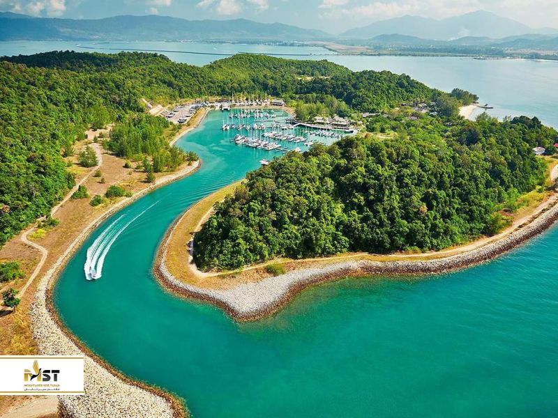 سواحل لاکچری جزیره Rebak