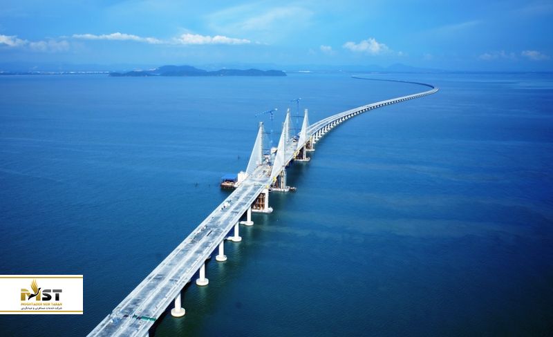 پل زیبا در پنانگ