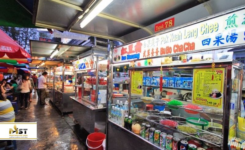 غذاهای خیابانی پنانگ