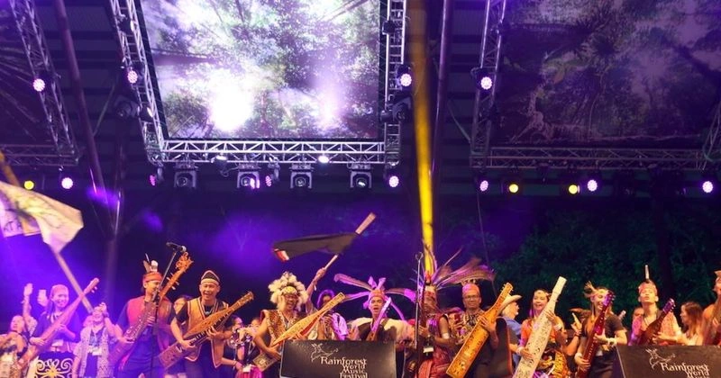 جشنواره موسیقی جهانی جنگل باران در مالزی