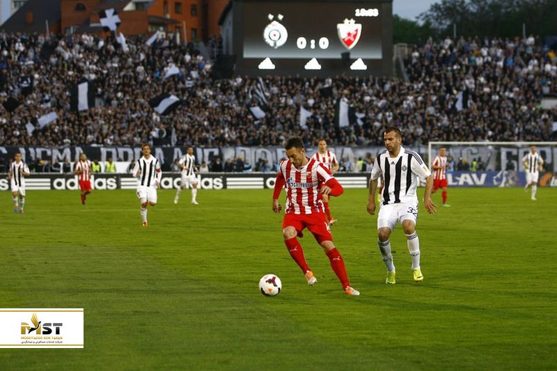 پیراهنهای ورزشی پارتیزان بلگراد