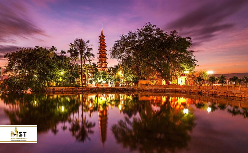 پاگودا تران کوک در هانوی