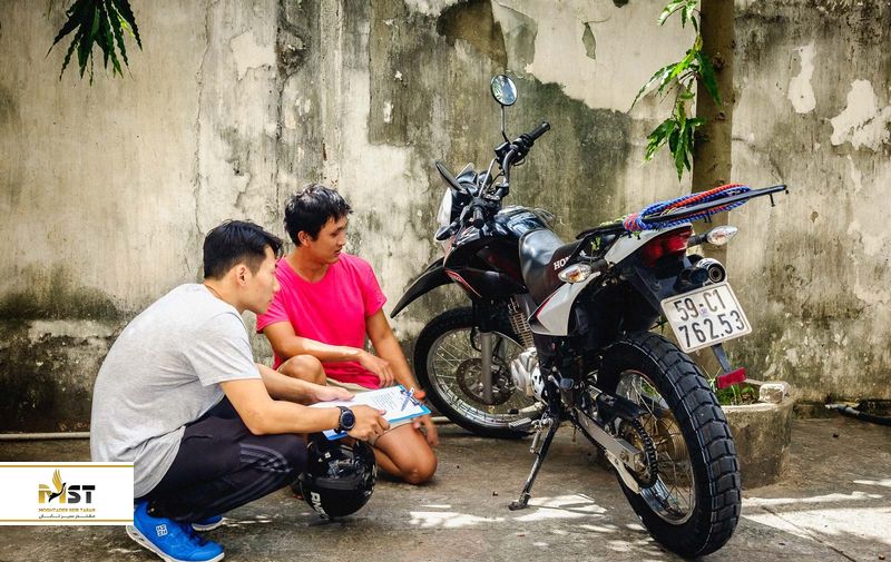 گردش با موتورسیکلت در ویتنام