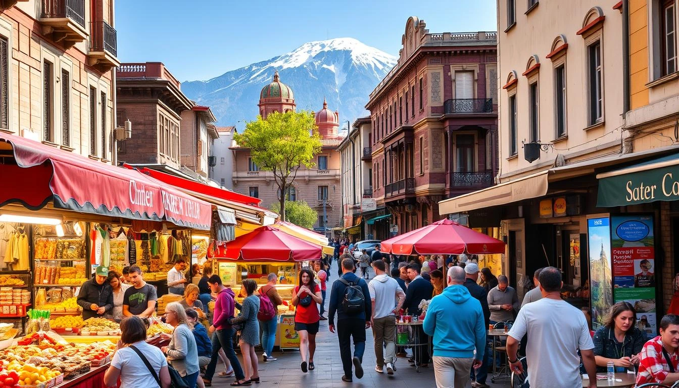 بازار کاج یا کاسکاد (Cascade Market)، از دیگر بازارهای سنتی ایروان است که در کنار مجموعه پلکانی کاسکاد قرار گرفته و مسافران می&zwnj;توانند به طور همزمان از هر دو آن&zwnj;ها دیدن کنند. اغلب مردم محلی ایروان برای خرید محصولات روزمره مثل مواد غذایی، میوه و سبزیجات به این بازار می&zwnj;آیند. پس اگر به بازدید از پله&zwnj;های کاسکاد رفتید حتما به سمت این بازار هم بروید.