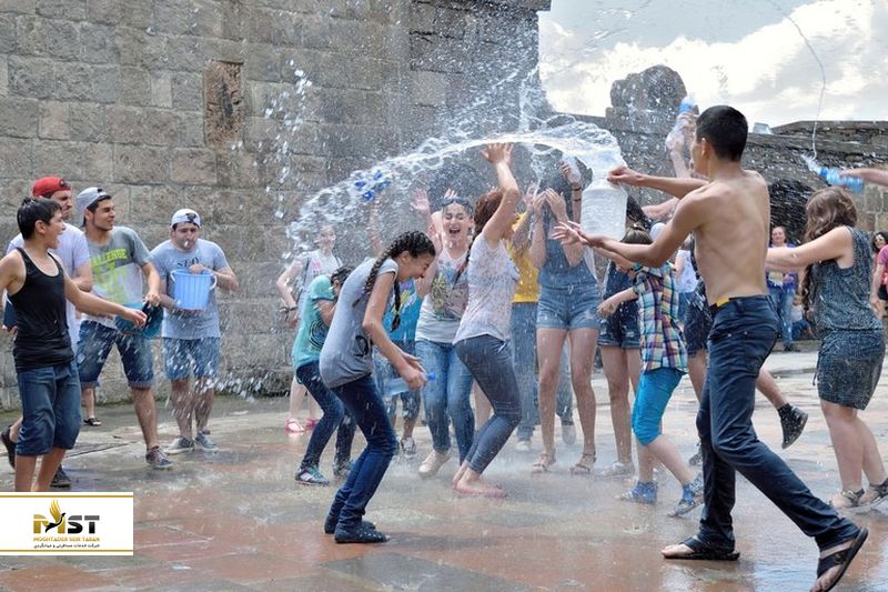 جشنواره Vardavar ارمنستان