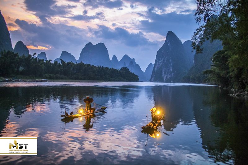  رودخانه لی گویلین درچین