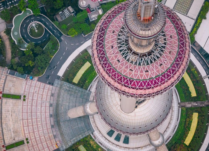 تاریخچه و معماری برج تلویزیونی شانگهای