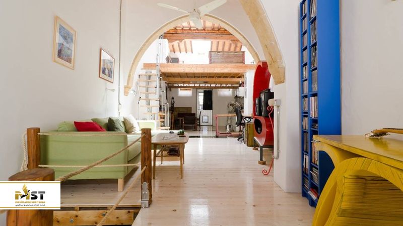 A restored supermarket loft