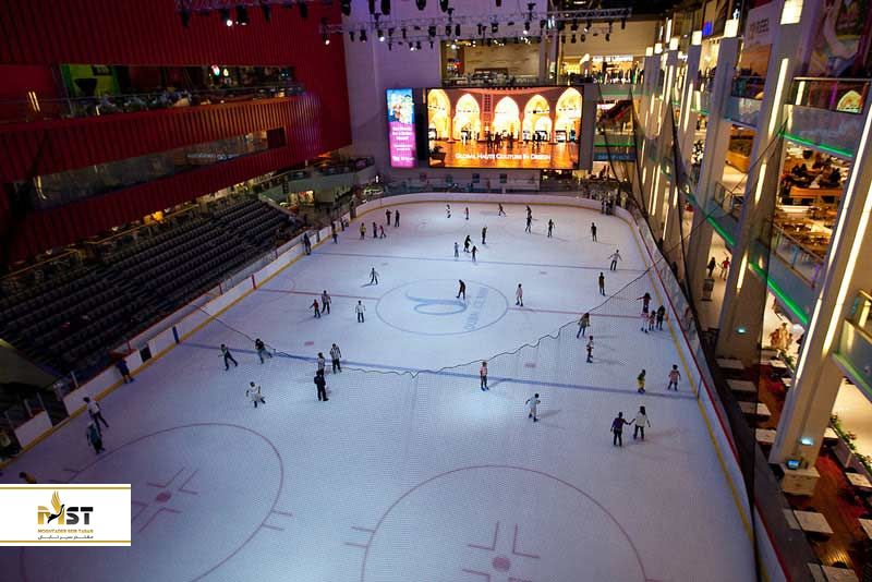 اسکیت روی یخ دبی