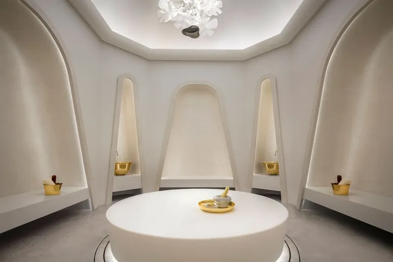 در سالن اسپا و سلامت هتل د پالم انواع ماساژهای خاص و خدمات آرامش&zwnj;بخش برای ایجاد آرامش ذهنی و بدنی ارائه می&zwnj;&zwnj;شوند. خدمات ماساژ و اسپا در هتل د پالم، ترکیبی از ماساژ سوئدی و آروماتراپی به همراه درمان انرژی رِیکی است. درمانگر با کار روی گروه&zwnj;های اصلی عضلانی و هدایت انرژی مثبت، به بازگرداندن تعادل ذهنی و بدنی شما کمک می&zwnj;کند. شما می&zwnj;توانید روغن ماساژ، میزان فشار و عنصر مورد نظر خود را انتخاب کنید.